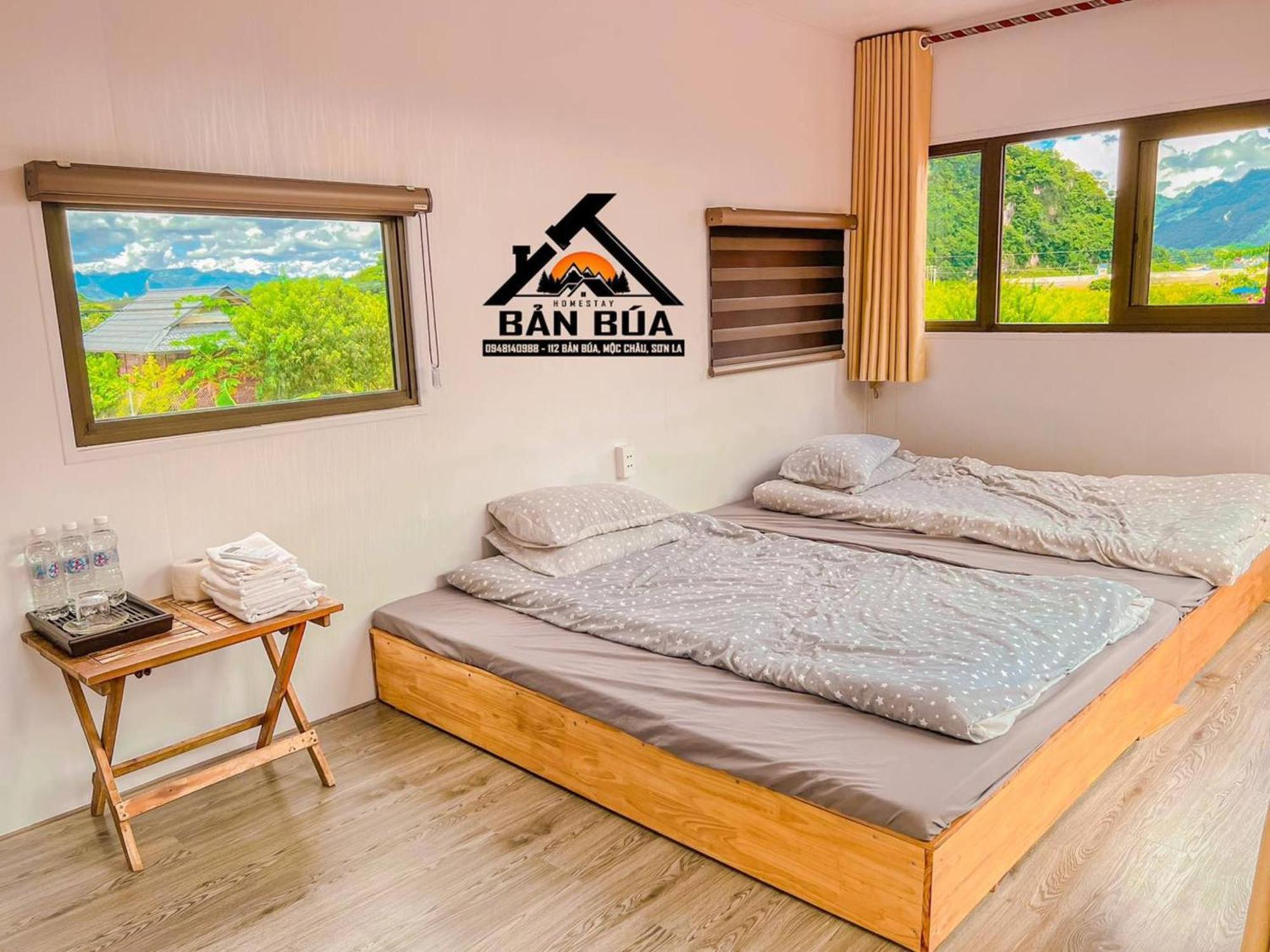 Ban Bua Homestay Moc Chau Ngoại thất bức ảnh